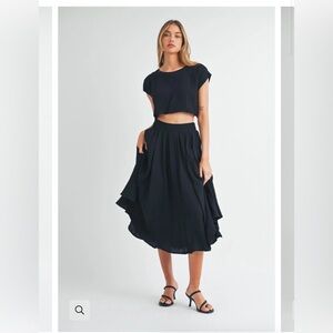 Elegant Black Women's Skirt